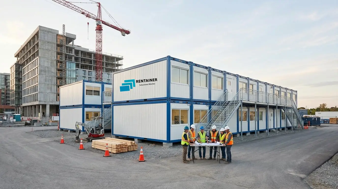 Campamentos de obra y soluciones modulares para construcción en Colombia